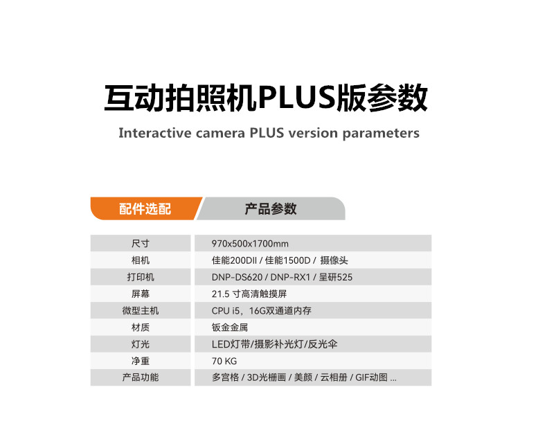互動拍照機(jī)Plus版